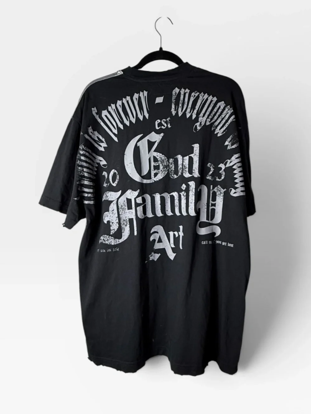 GFA Manasseh Cherished Knit T-Shirt Size Large Graphic Men's Oversized (S) - Picture 2 of 9